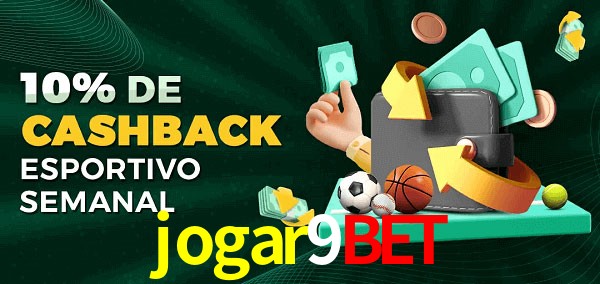 10% de bônus de cashback na jogar9bet